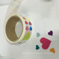 Beautiful Love Shape Paper Sticker